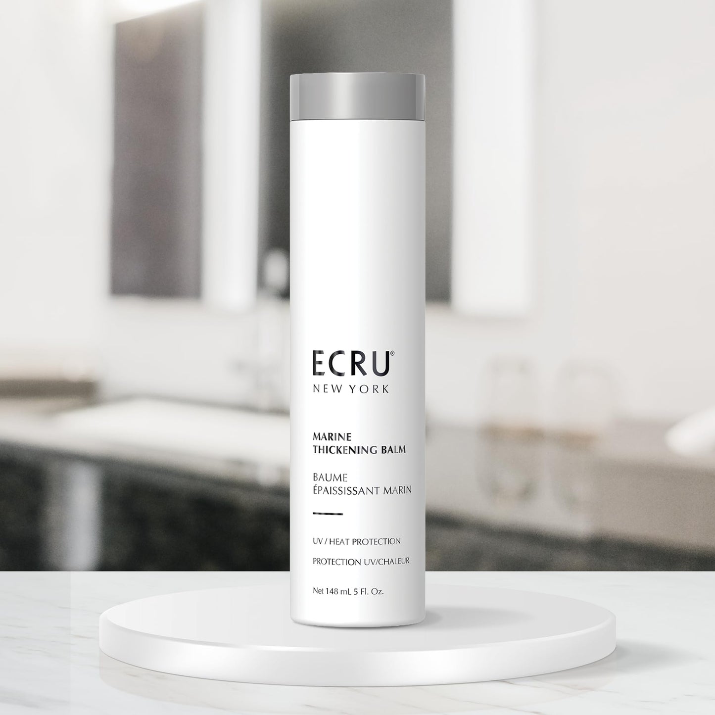 ECRU Marine Thickening Balm, Hair Thickening Gel, Thickener for Volumizing, Hair Styling Products, 5oz