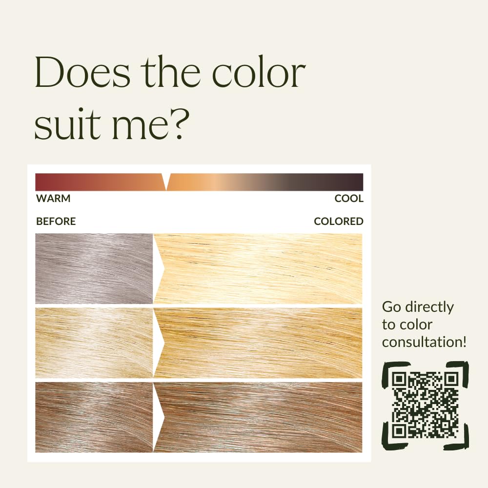 khadi HINT OF GOLD Natural Hair Color - Hair Color for shiny golden shimmer, golden blonde to brilliant copper - 100% herbal & natural - 3.5 oz