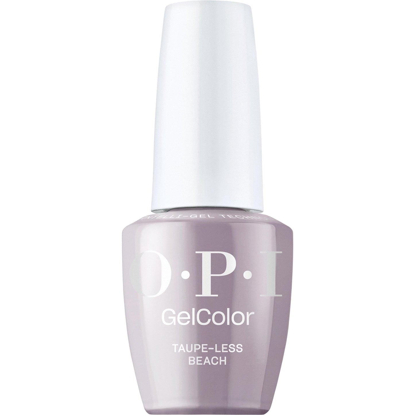 OPI GelColor Taupe-less Beach | Opaque Soft Gray Lavender Crème LED Cure Gel Nail Polish | Salon-Quality Shine, Long-Lasting Wear | Vegan & HEMA Free | 0.5 Fl Oz