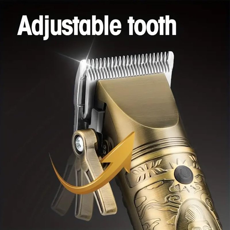 YHAYHO Hair Clipper for Men, Cordless Hair Clipper, Rechargeable Hair Cutting Machine with LED Display
