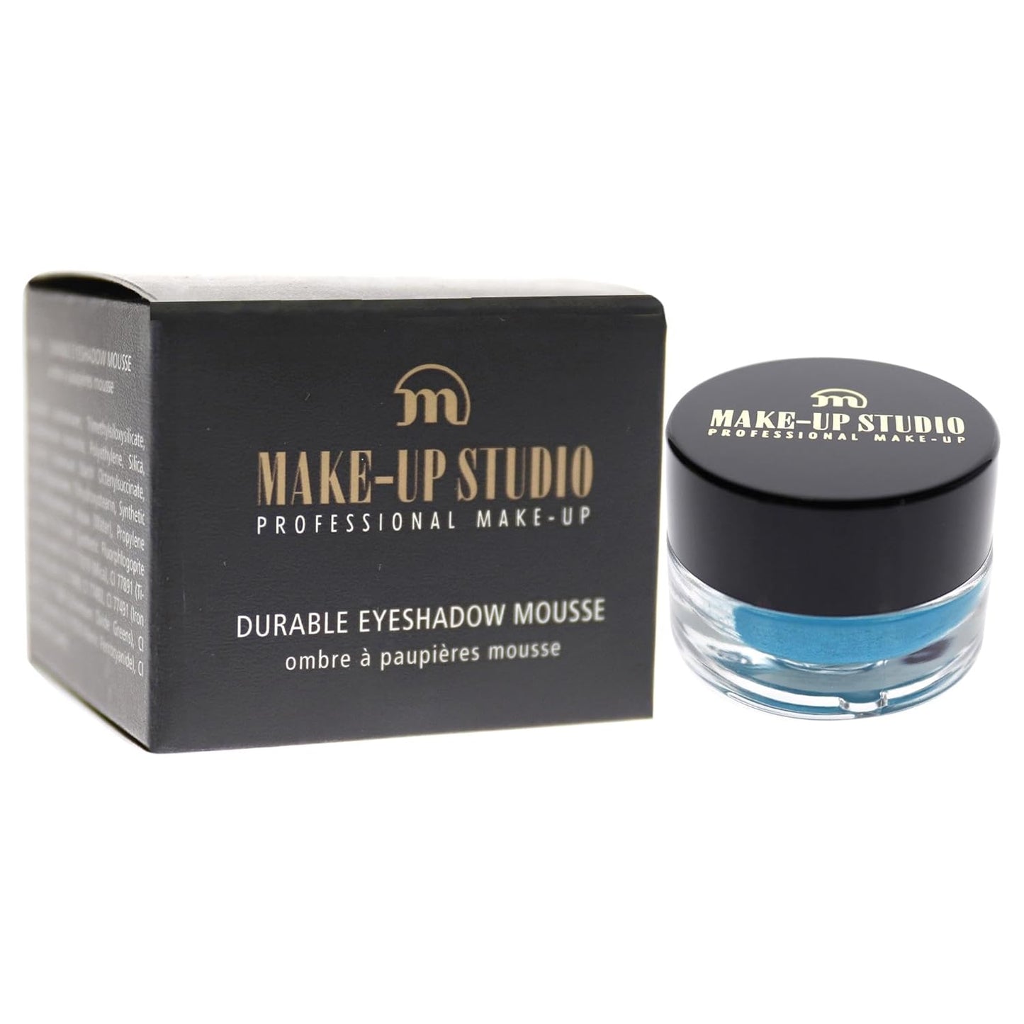 Professional Eyeshadow Mousse for Smokey Eye | Waterproof & Long-Lasting - Turquoise Treasure - 0.17 Oz