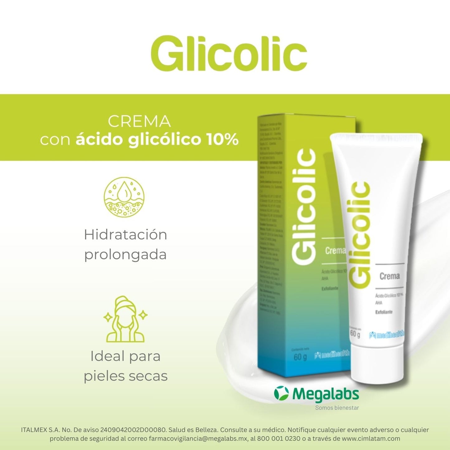 Glicolic Cream 60 gr