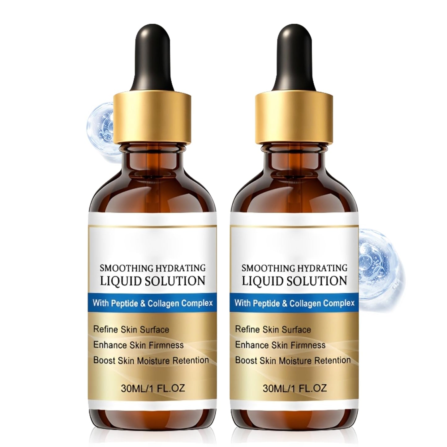 Face Lifting Serum - Liquid Solution for Wrinkles & Fine Lines | Hydrating & Firming (30ML, 2-Pack)