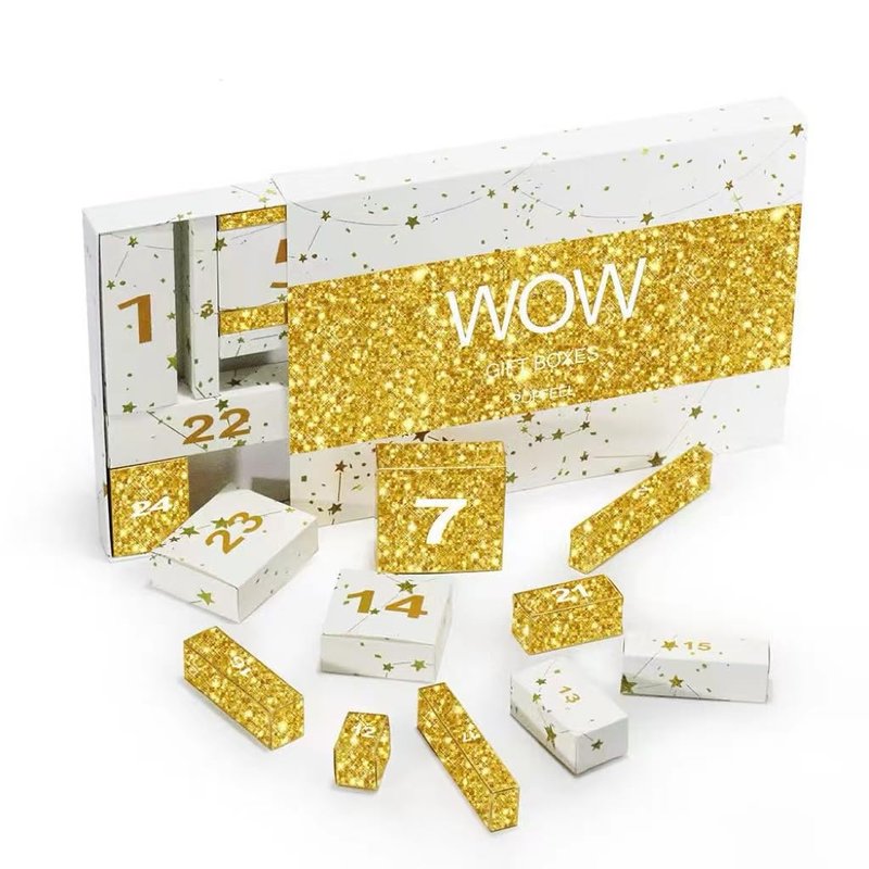 Makeup Advent Calendar 2025 for Teens Girls, Christmas Countdown Calendar Surprise Makeup Gift Kit, Include Eyeshadow, Lip Gloss, Blush, Concealer, Mascara