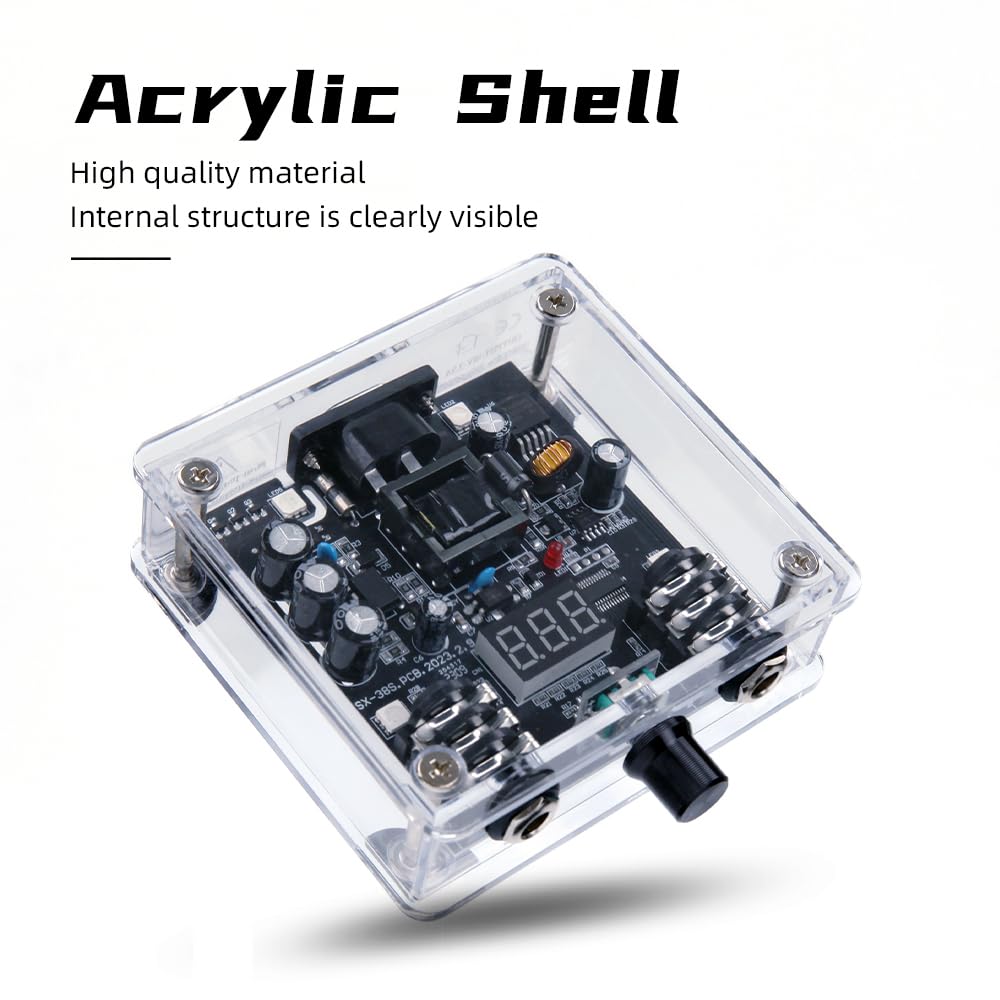 DGT Tattoo Machine Power Supply - Clear A | Reliable Performance & Precision Control