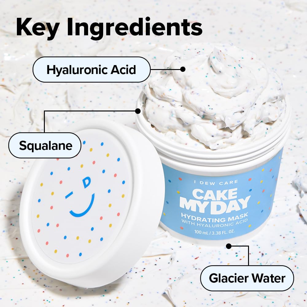 I DEW CARE Mini Scoops Wash Off Face Mask Skin Care Trio + Soft Silicone Face Mask Brush Bundle