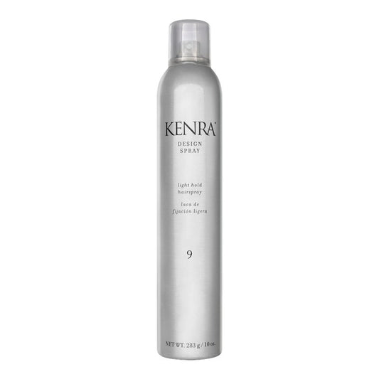 Kenra Professional Design Spray 9 | Light Hold Hairspray | Tames Frizz & Flyaways | Lightweight, Brushable Formula | All Hair Types | 10 oz (2-Pack)