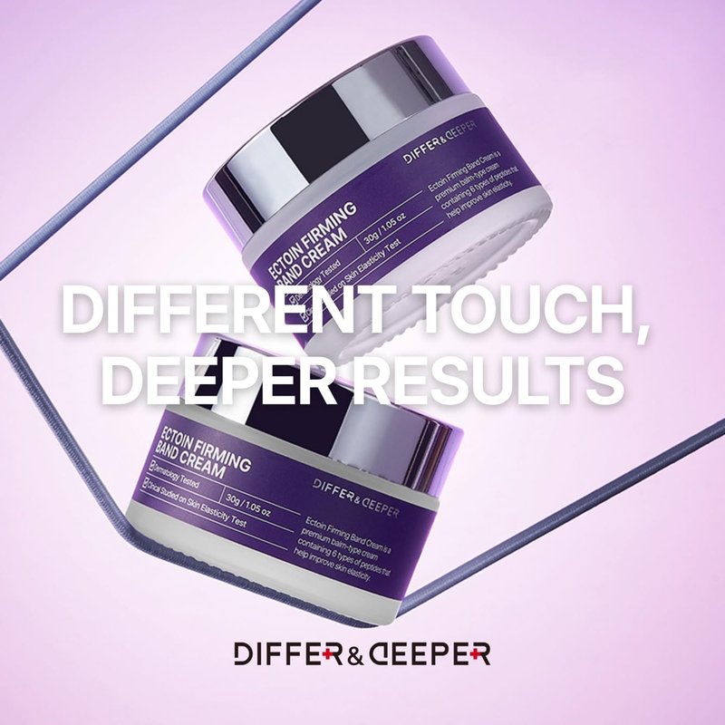 Ectoin Firming Band Cream - Advanced Wrinkle Care & Lifting with 6 Peptides | Hydrating Korean Skincare