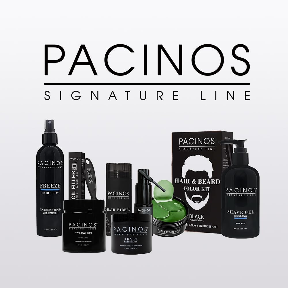 Pacinos Derma Blades for Men - Precision Straight Razor Beard Care Exfoliation Tool with 100% Stainless Steel Blades