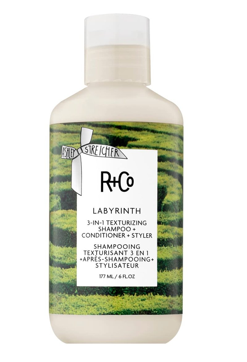 R+Co Labyrinth 3-in-1 Texturizing Shampoo, Conditioner & Styler – Cleanses, Adds Texture, Volume & Hydration – Builds Touchable, Piecey Volume for All Hair Types – Vegan & Cruelty-Free – 6 oz