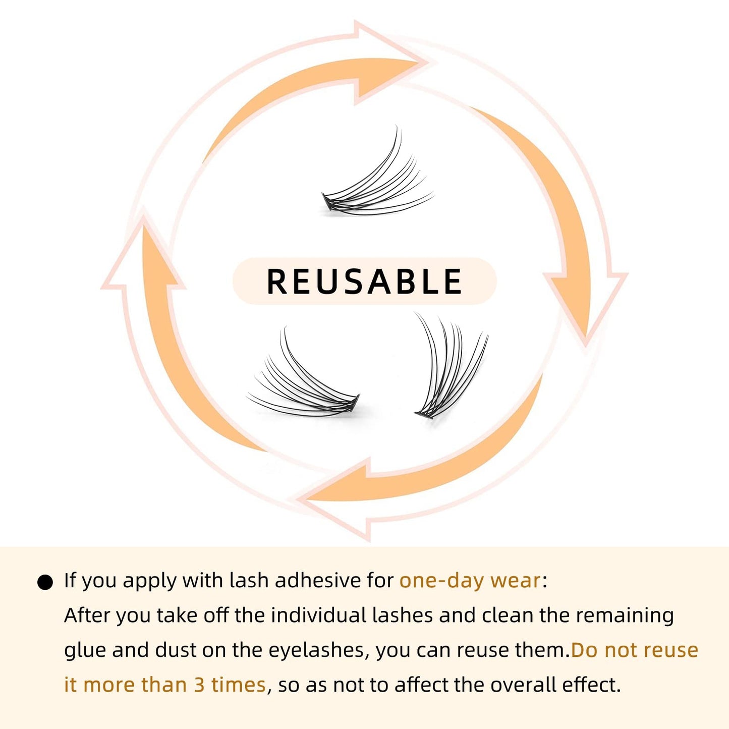 QUEWEL DIY Lash Extension Kit 240 Pcs Lash-Clusters-Kit, Eyelash Clusters Applicator Tool, Super Hold Cluster Lashes Bond and Seal, Clusters Eyelash Glue Remover Easy to Use at Home(10D+20D)