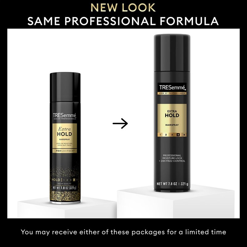 TRESemmé Extra Hold Hairspray & Shaping Mousse Bundle – 24H Touchable Hold & Volume + Frizz Control