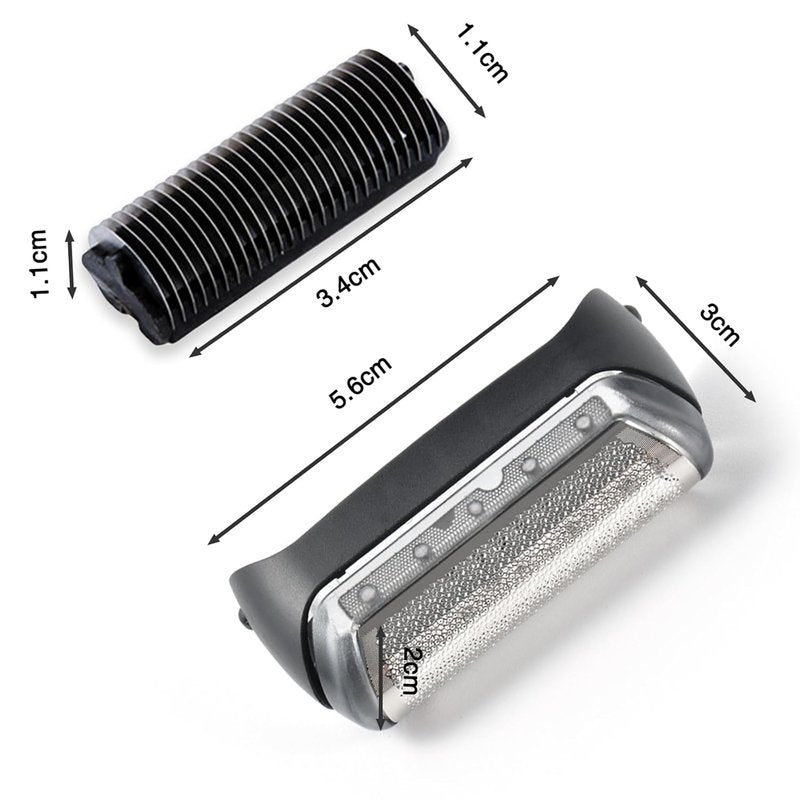 Braun 10B Replacement Foil & Cutter Head - Compatible with Series 1, 1000, 2000 Shavers | Precision Cutting