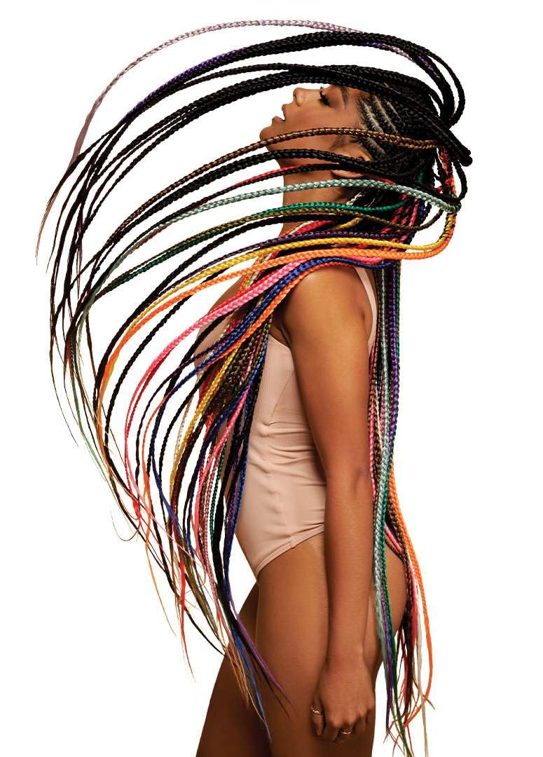 Outre X-Pression Braid - Pre-Stretched 52" Braiding Hair | 3X Medium Brown (5 Pack)