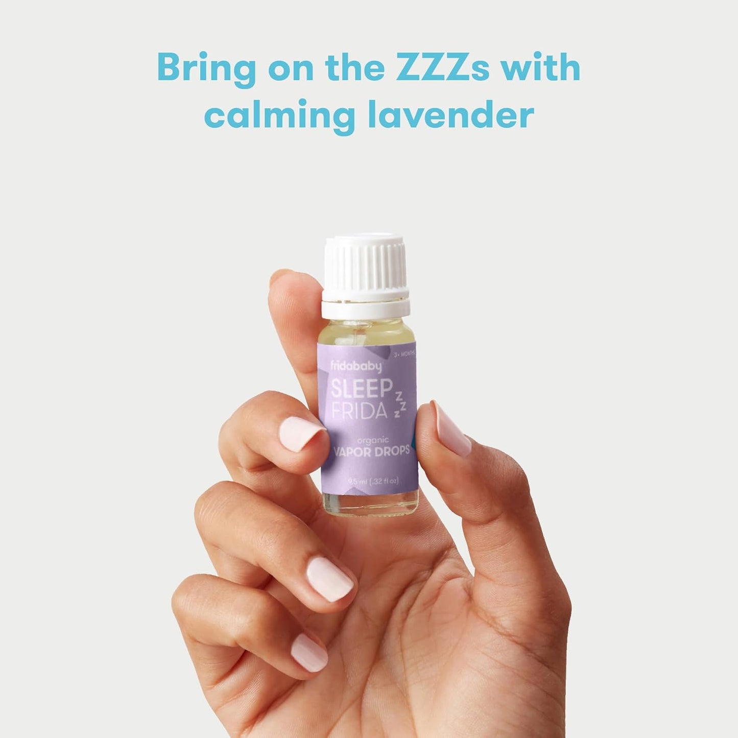 Frida Baby Natural Sleep Vapor Bath Drops - Lavender Essential Oil for Relaxing Bedtime | Aromatherapy Sleep Aid
