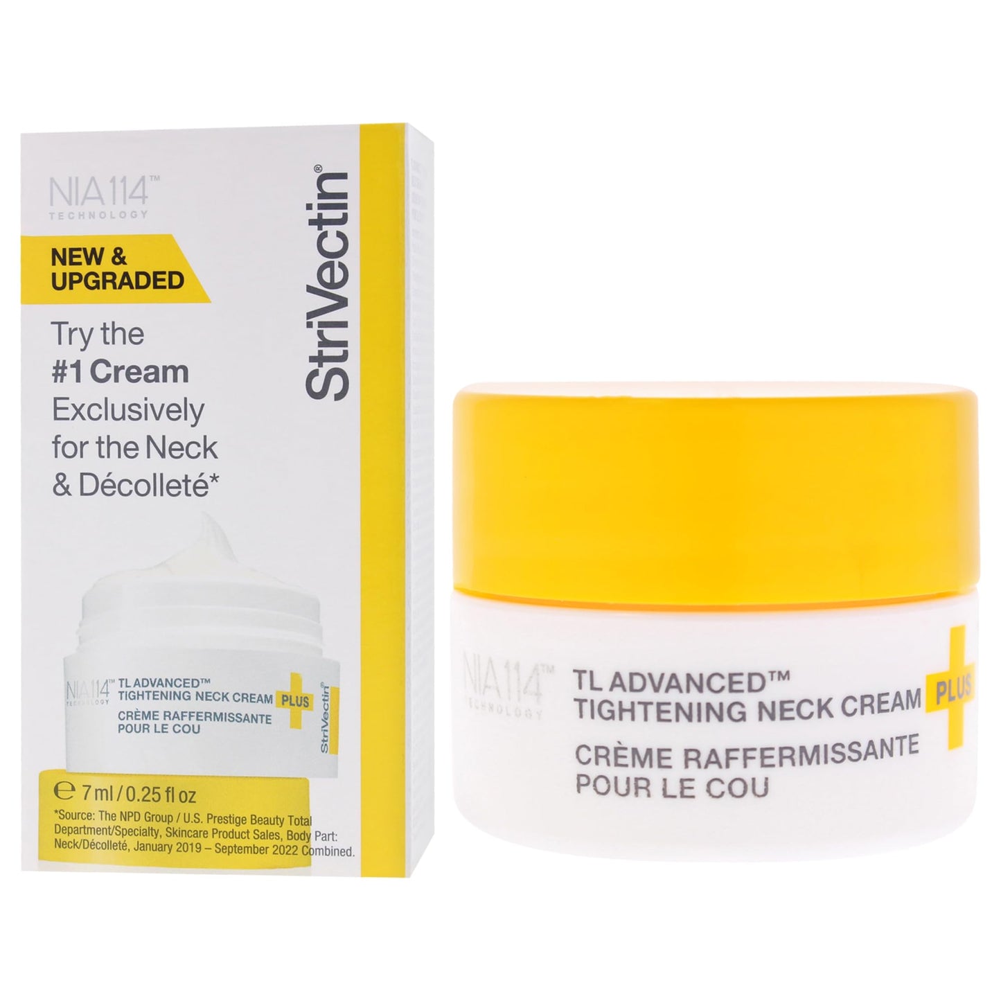 StriVectin Tighten and Lift Advanced Neck Cream PLUS,0.25 oz for Tightening and Firming Neck-and Décolleté Lines,Visibly Reducing Sagging-and Crepey Skin for Smooth Healthy Looking Skin,(Pack of 2)