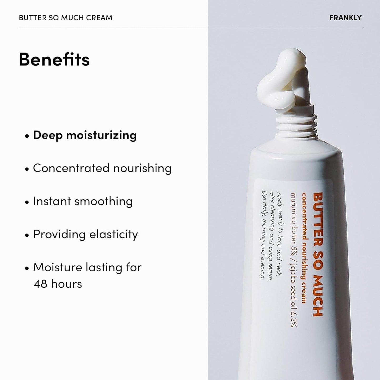 FRANKLY Skin Repair Duo: Retinol 0.1% Cream & Butter So Much Cream | Gifts for Women | Anti-Aging & Skin Turnover | Deep Moisturization | Vegan Butter & Jojoba Oil | Korean Skincare Set | Cruelty-Free