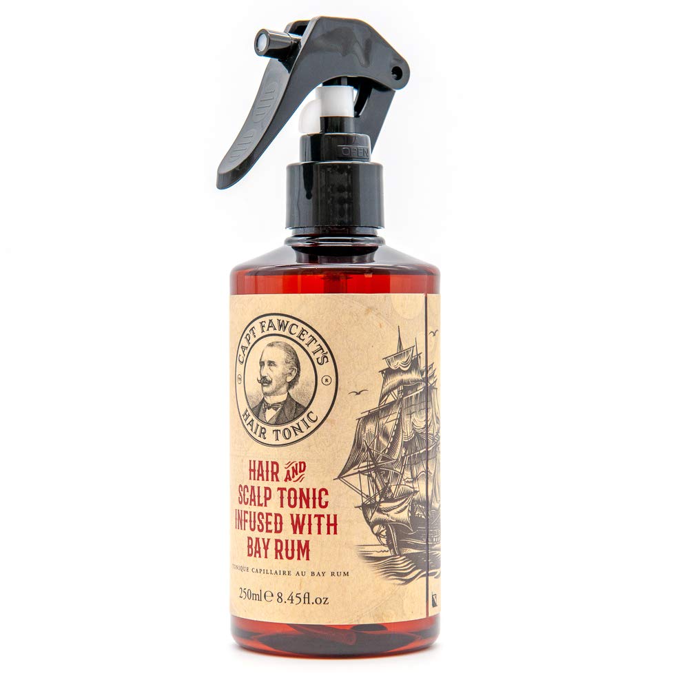 Captain Fawcett’s Bay Rum Hair Tonic (250ml/8.45fl.oz.)