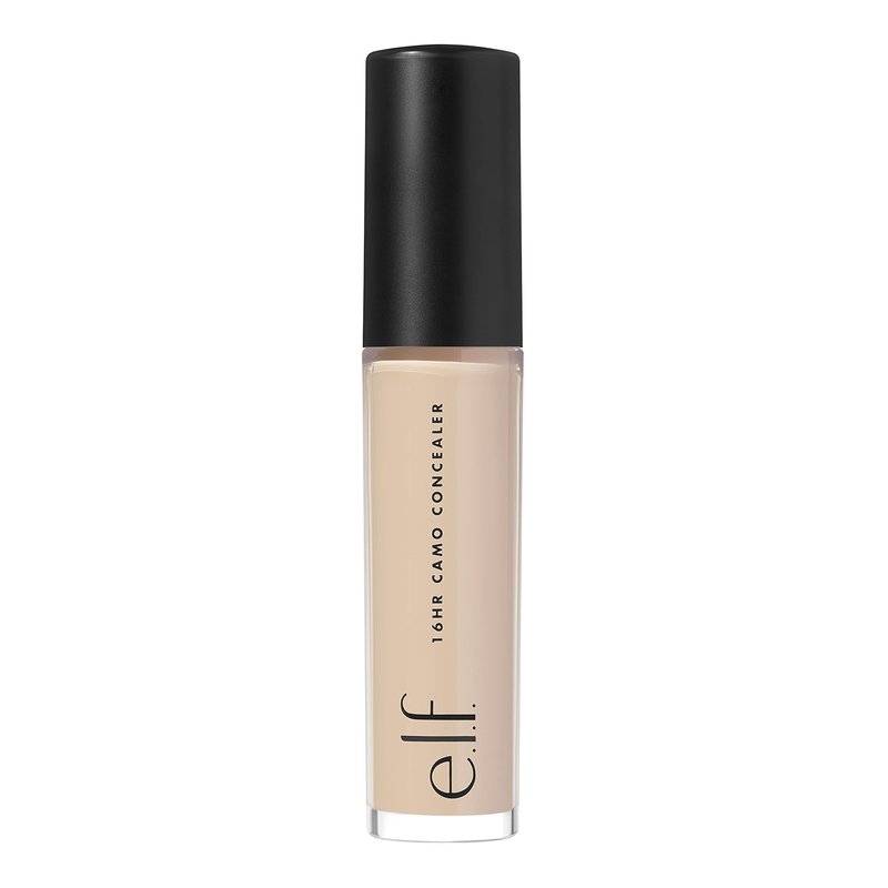 e.l.f. 16HR Camo Concealer, Full Coverage, Matte Finish Under-Eye & Blemish Corrector, Hydrating Formula, 16-Hour Crease-Resistant Wear, Medium Neutral