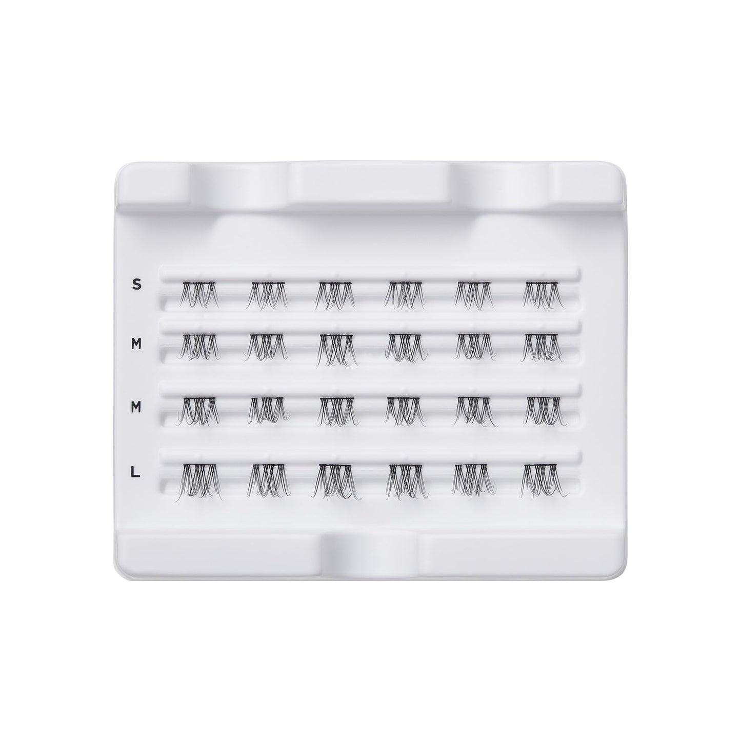 Falscara Ultra Natural False Eyelashes, Lash Extension Kit, Light & Airy Ultra Natural Volume Lash Clusters, 8mm-10mm-14mm, Water Resistant, 30 Lash Clusters