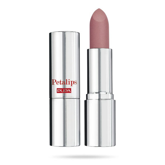 PUPA Milano Petalips Soft Matt Lipstick - Lightweight And Imperceptible - Provides Color With Buildable Intensity - Combines Comfort Of A Balm With A Matte Finish - 003 Aquatic Nymphaea - 0.123 Oz