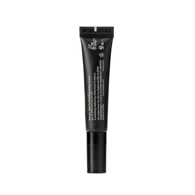 Knours. Dark Circle And Wrinkle-Freeze Peptide Eye Cream | Puffiness Fines Lines | One Perfect Plumping + Firming | Hyaluronic Acid + Vitamin C + Shea Butter | Vegan Korean