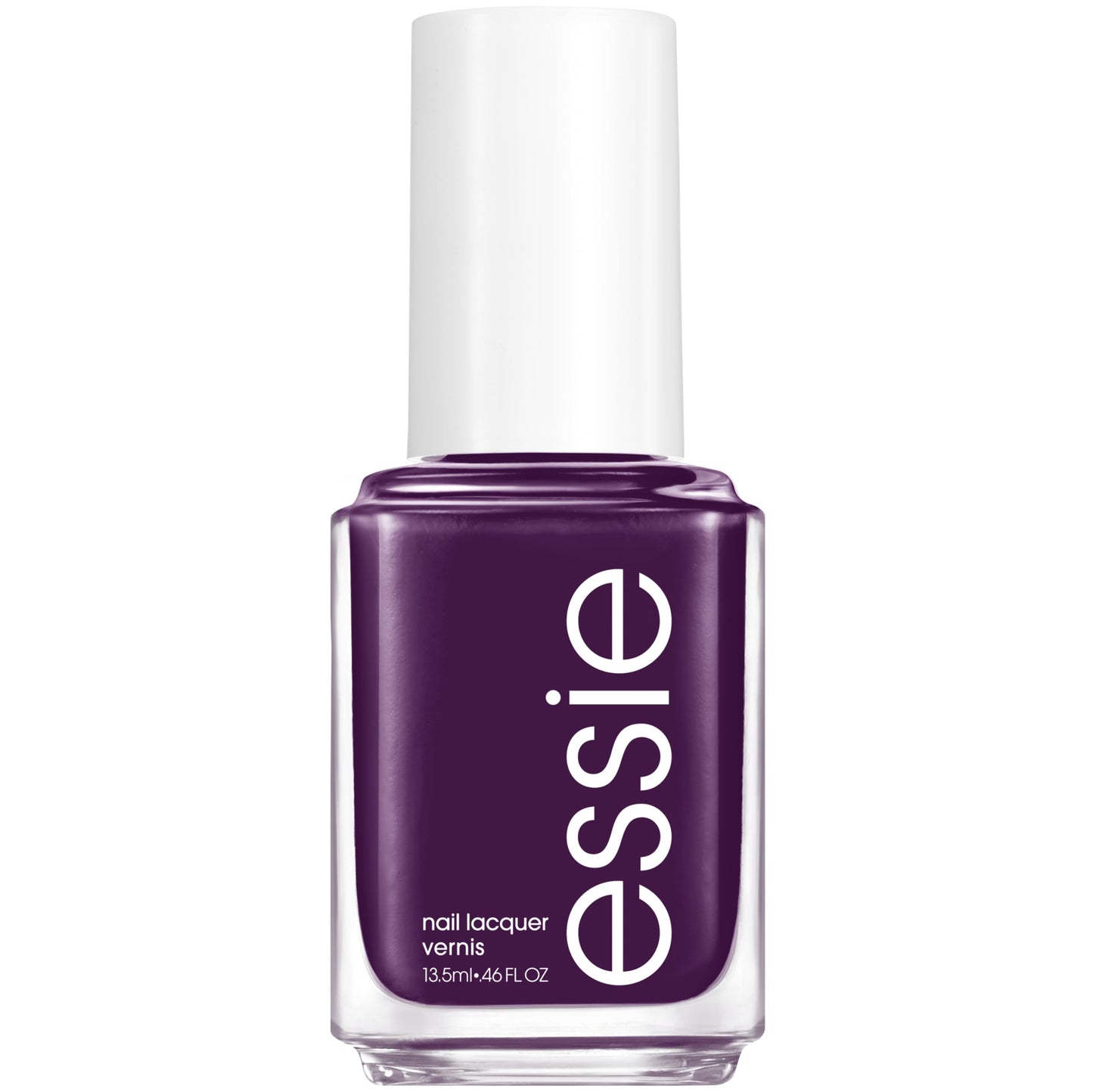 essie Salon-Quality Nail Polish, Vegan, Fall 2023, Dark Purple, Underground Ball, 0.46 fl oz