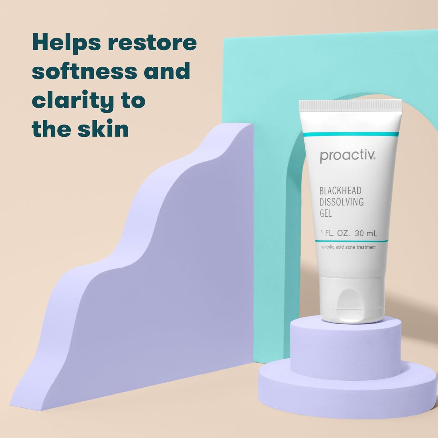 Proactiv Acne Gel - Blackhead Dissolving Salicylic Acid Treatment | Unclogs Pores, Reduces Blemishes, 1 Fl Oz
