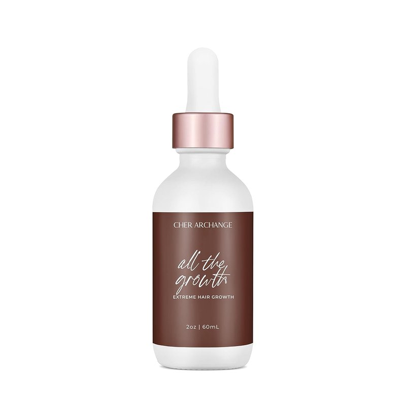 Hair Growth Oil with Rosemary & Peppermint - All-Natural Formula for Thicker Hair | 2oz