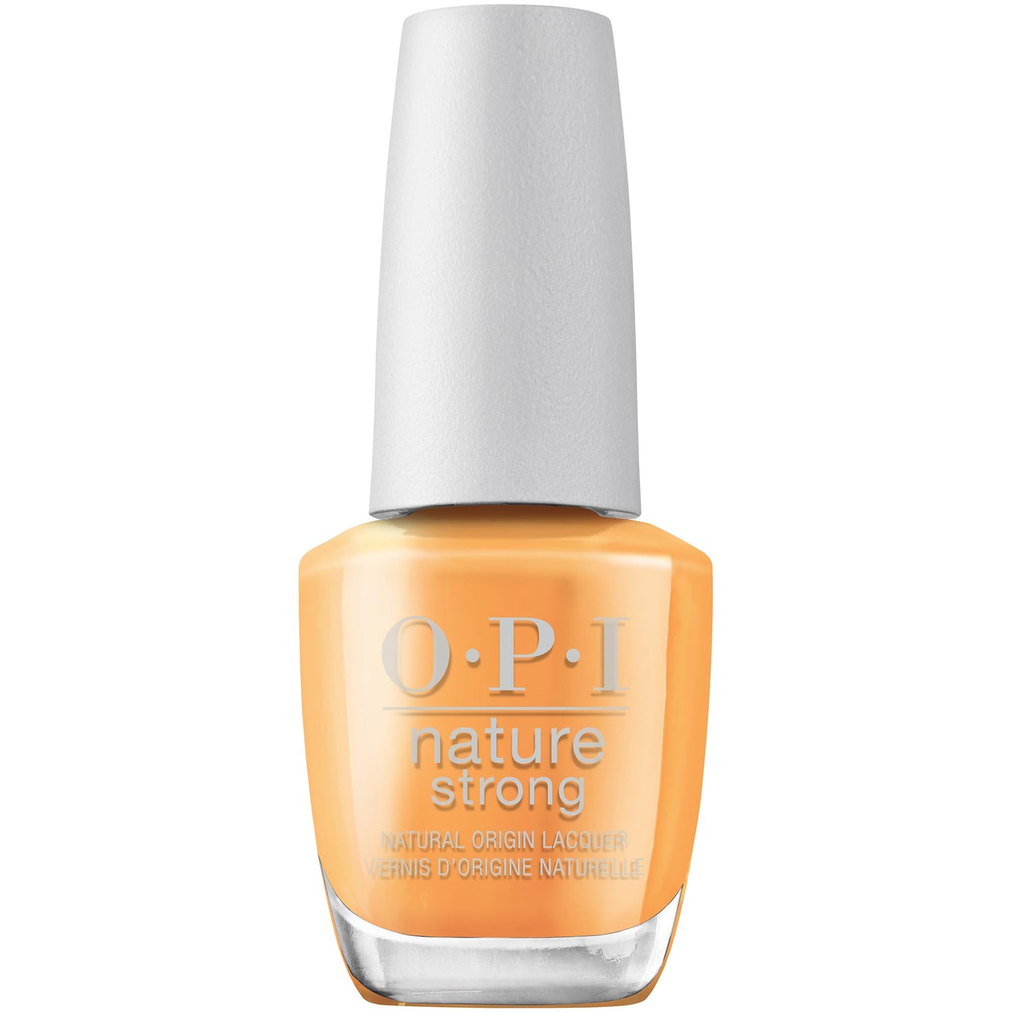 OPI Nature Strong Bee the Change | Opaque Bright Yellow Crème Natural Origin Nail Polish | Plant Based, Vegan, Cruelty Free