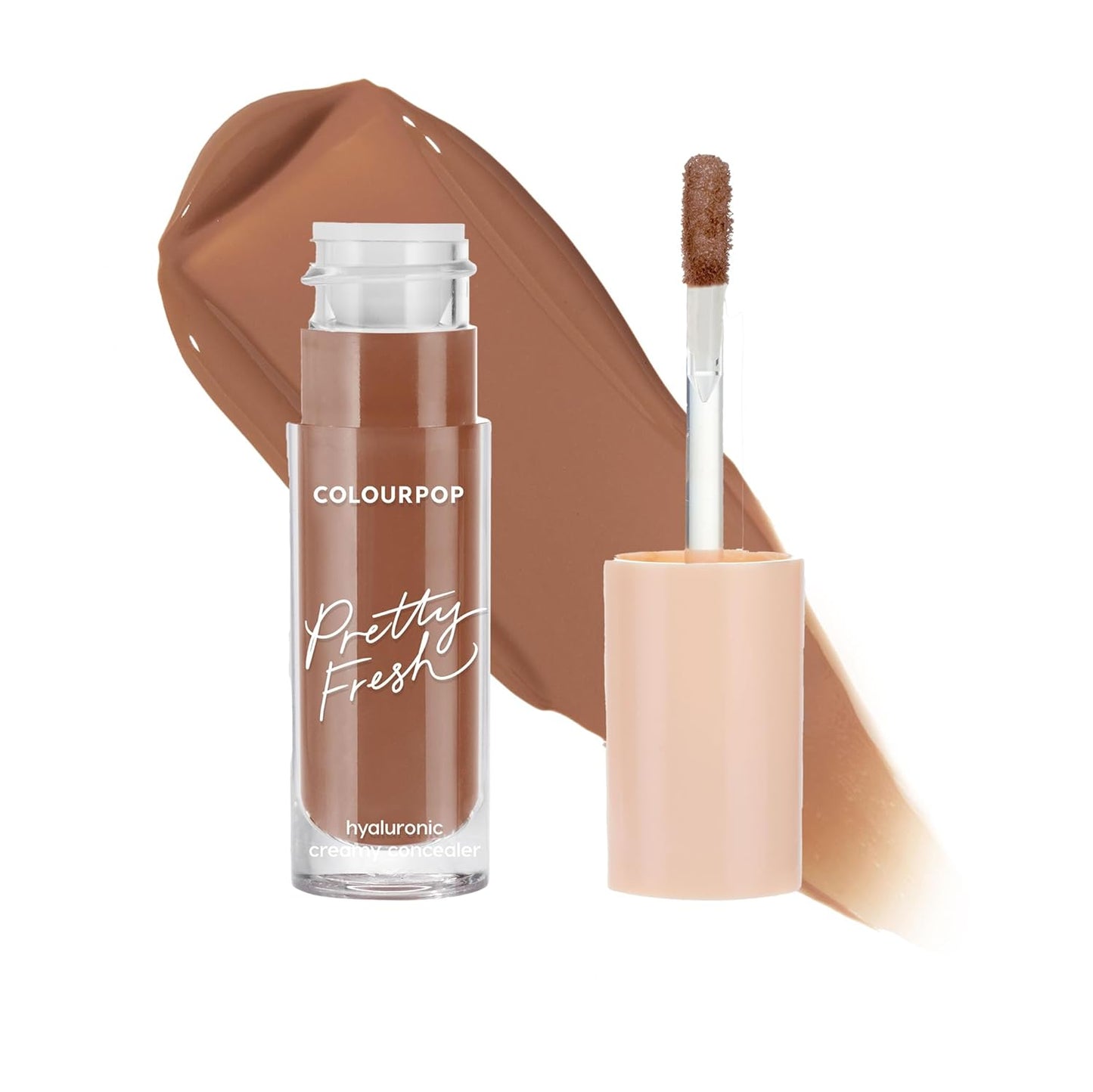 Pretty Fresh Creamy Concealer - Full Coverage Hydrating Concealer with Hyaluronic Acid & Coconut Water | Dark 170N (0.3 oz)
