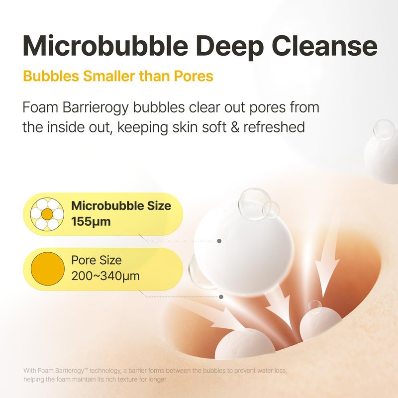 MANYO Pure & Deep Cleansing Foam, Facial Cleanser, for Double Cleansing, Pore Cleaner, Blackhead Remover, Acne Face Wash, Korean Skin Care, Pack of 3, 10.1 fl oz(600ml)