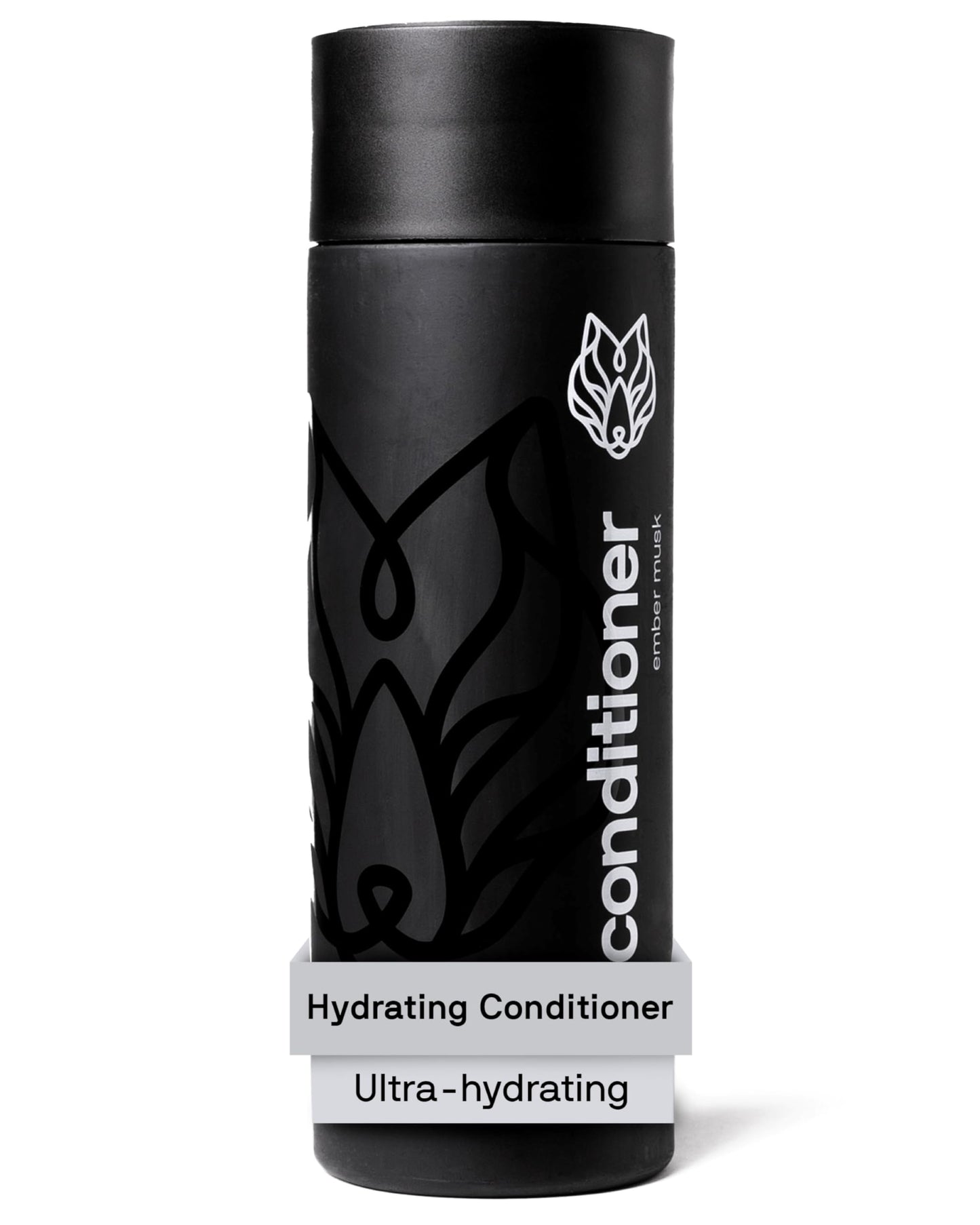 Black Wolf Mens Everyday Hair Conditioner, 1 Liter - Salon-Grade Professional Deep Conditioner Smooths, Detangles & Locks in Moisture for Hydrated & Moisturized Scalp - Hydrating For All Hair Types