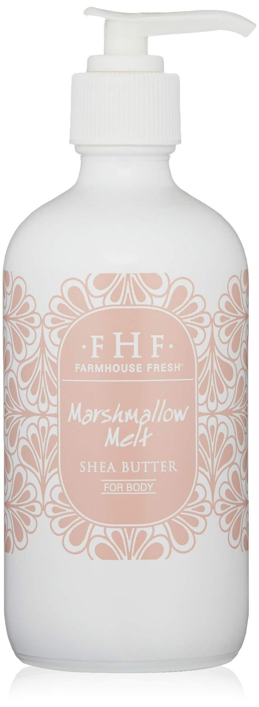 FarmHouse Fresh Marshmallow Melt Shea Butter Body, 8 Fl Oz