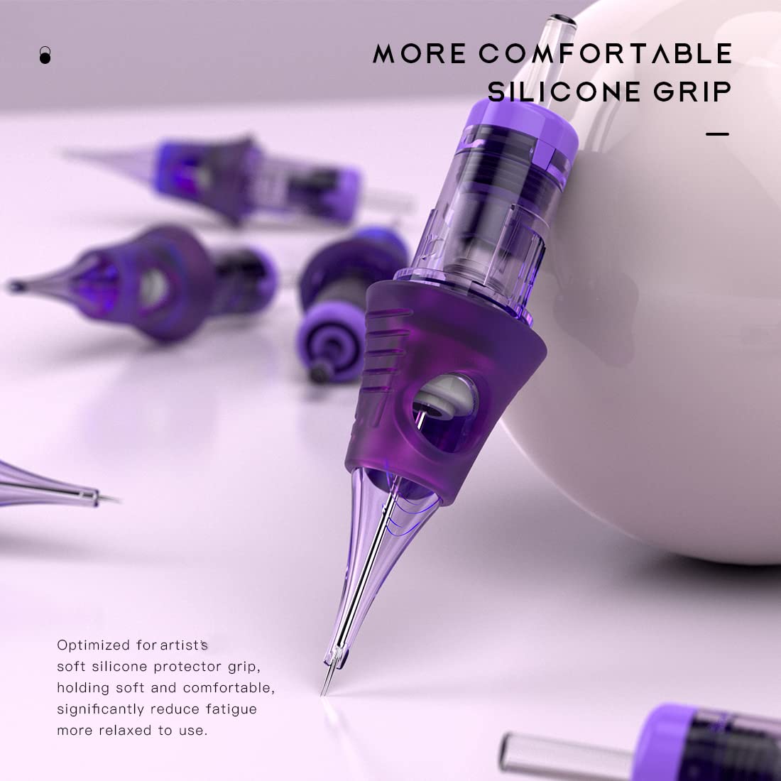 Mast Tattoo Cyber Tattoo Cartridges Needles Disposable 20 Tattoo Needles Round Liner Super Bugpin 1207RL