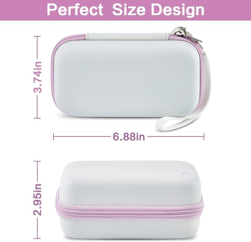 Epilator Organizer Case - Hard Protective Travel Storage Box for Braun Silk-epil 3/3-270 | Mesh Pocket, Holds Accessories