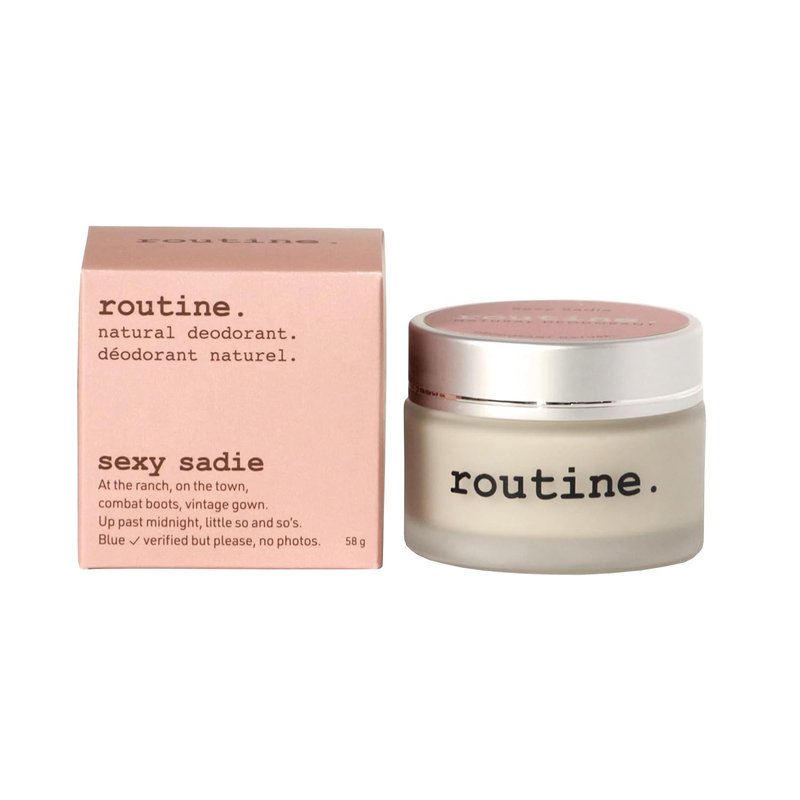 Natural Aluminum-Free Deodorant for Women & Men - Vegan Cream Jar | Sexy Sadie Scent: Patchouli, Ylang Ylang, Sweet Orange, Vanilla