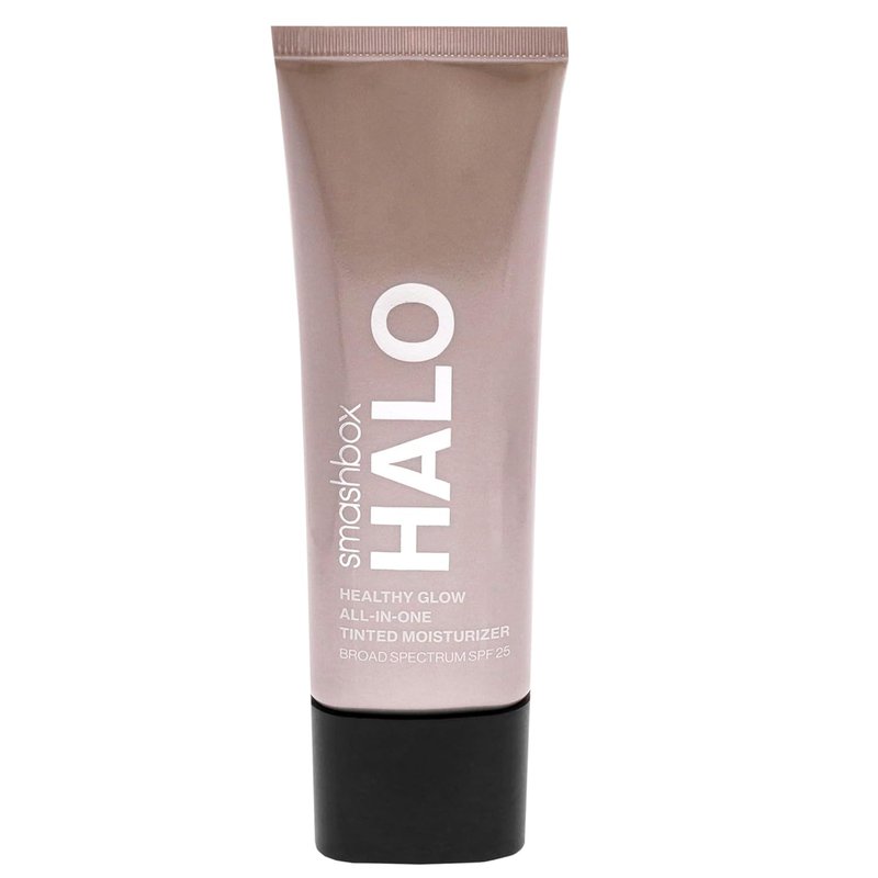 Smashbox Halo Healthy Glow Tinted Moisturizer - SPF 25, 24-Hour Hydration, Buildable Coverage, Natural Dewy Finish