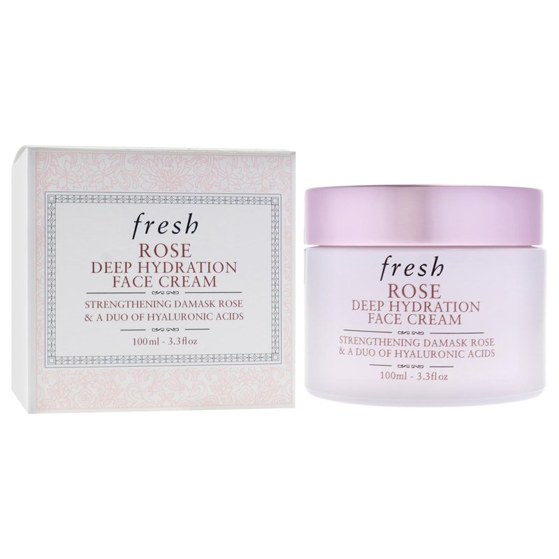 Rose Deep Hydration Face Cream by Fresh for Women - 3.3 oz Cream
