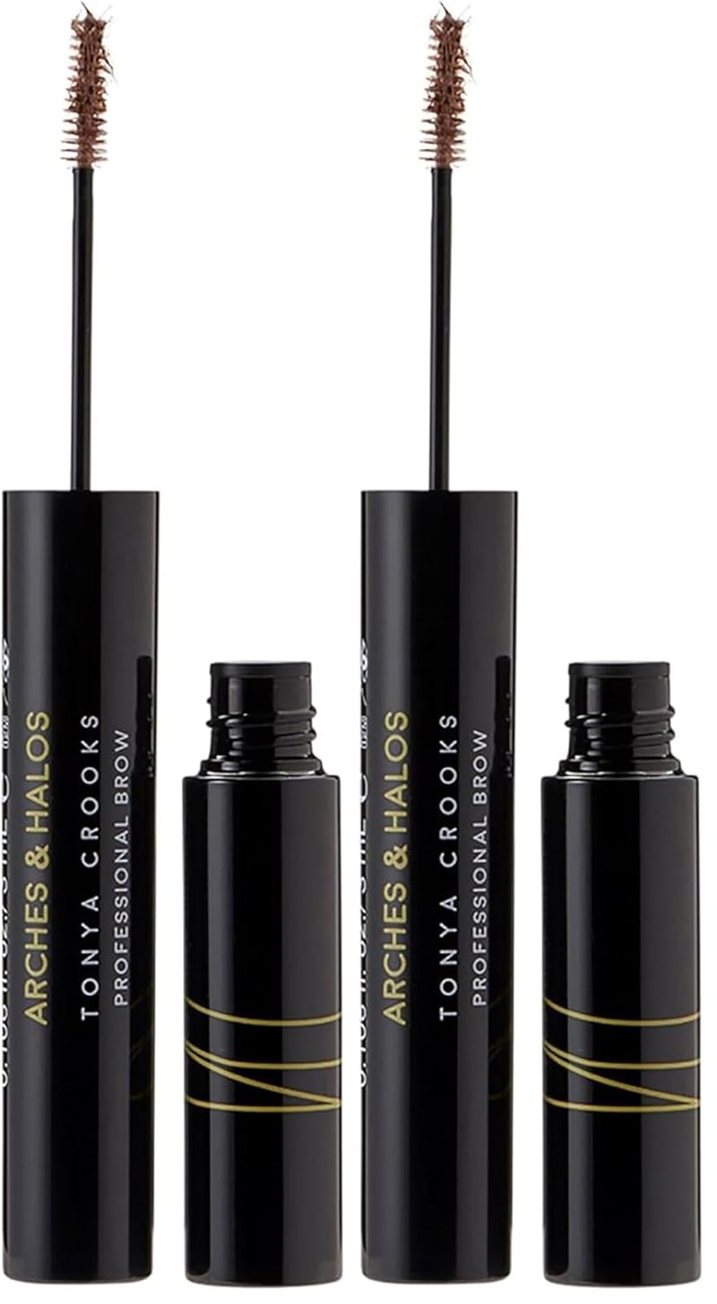 Microfiber Tinted Brow Mousse - Shape & Define Full, Fluffy Brows - Vegan & Cruelty-Free | Sunny Blonde, 0.11 oz (Pack of 2)