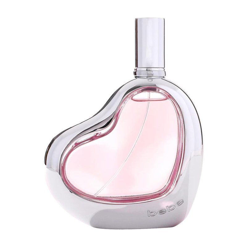 Bebe Silver Perfume for Women - Floral & Fruity Fragrance with Mango, Tuberose, Jasmine | 3.4 oz EDP Spray