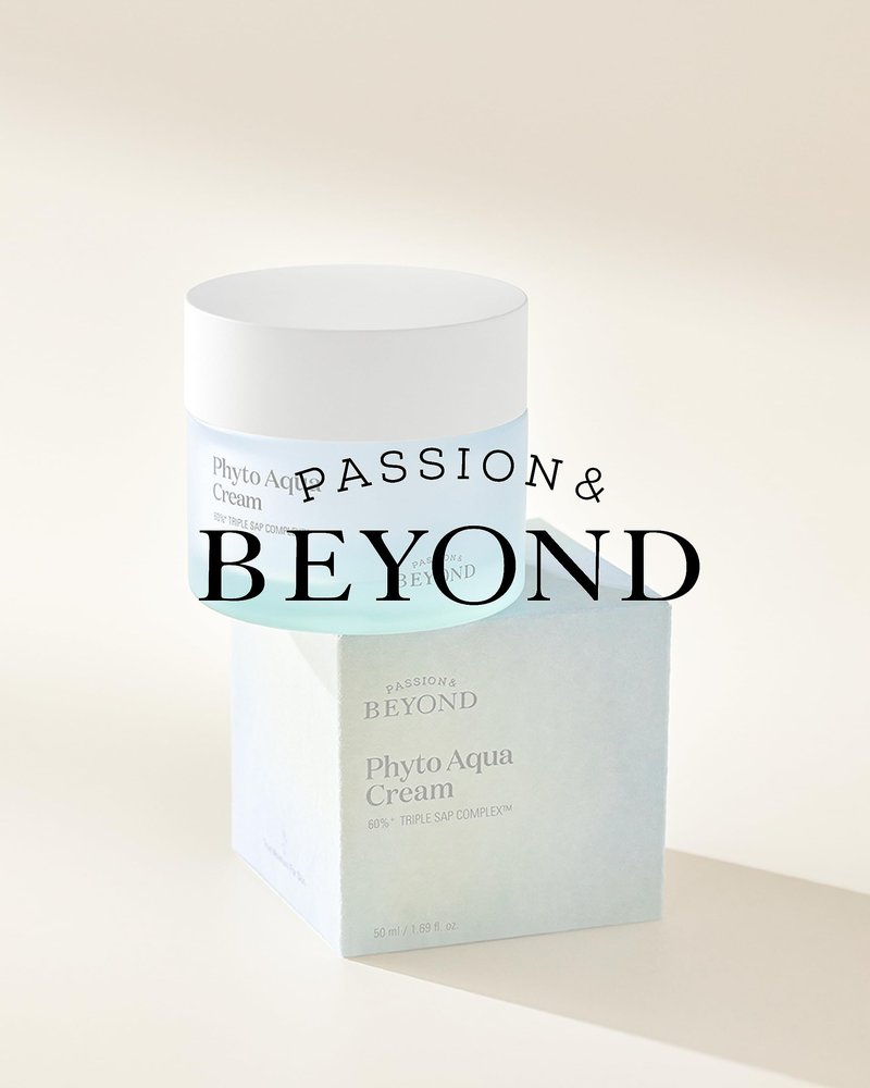 BEYOND Phyto Aqua Moisture Cream (Face Cream, 1.7fl oz) – Vegan Korean Skin Care for 100-Hour Hydration & Skin Barrier by LG Beauty