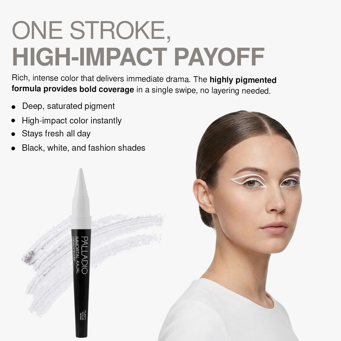 Palladio Immortal Kajals Lasting Cream Eyeliner Power