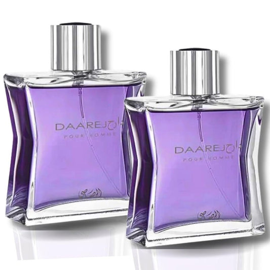 Rasasi Daarej Pour Homme Eau De Parfum Spray - 3.4 Oz | Long-Lasting Fragrance for Men