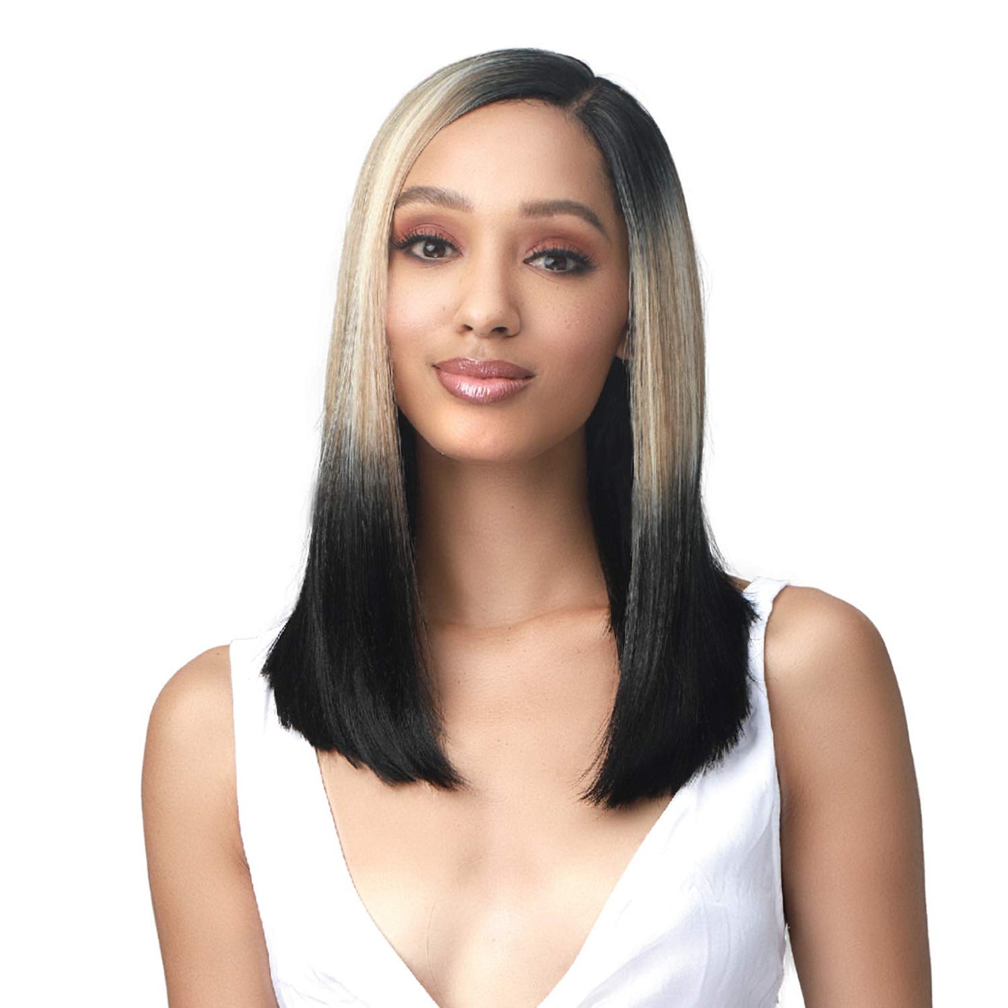 BOBBI BOSS LACE PART SYNTHETIC WIG MLF461 MAYAH (TD1B/RABO)