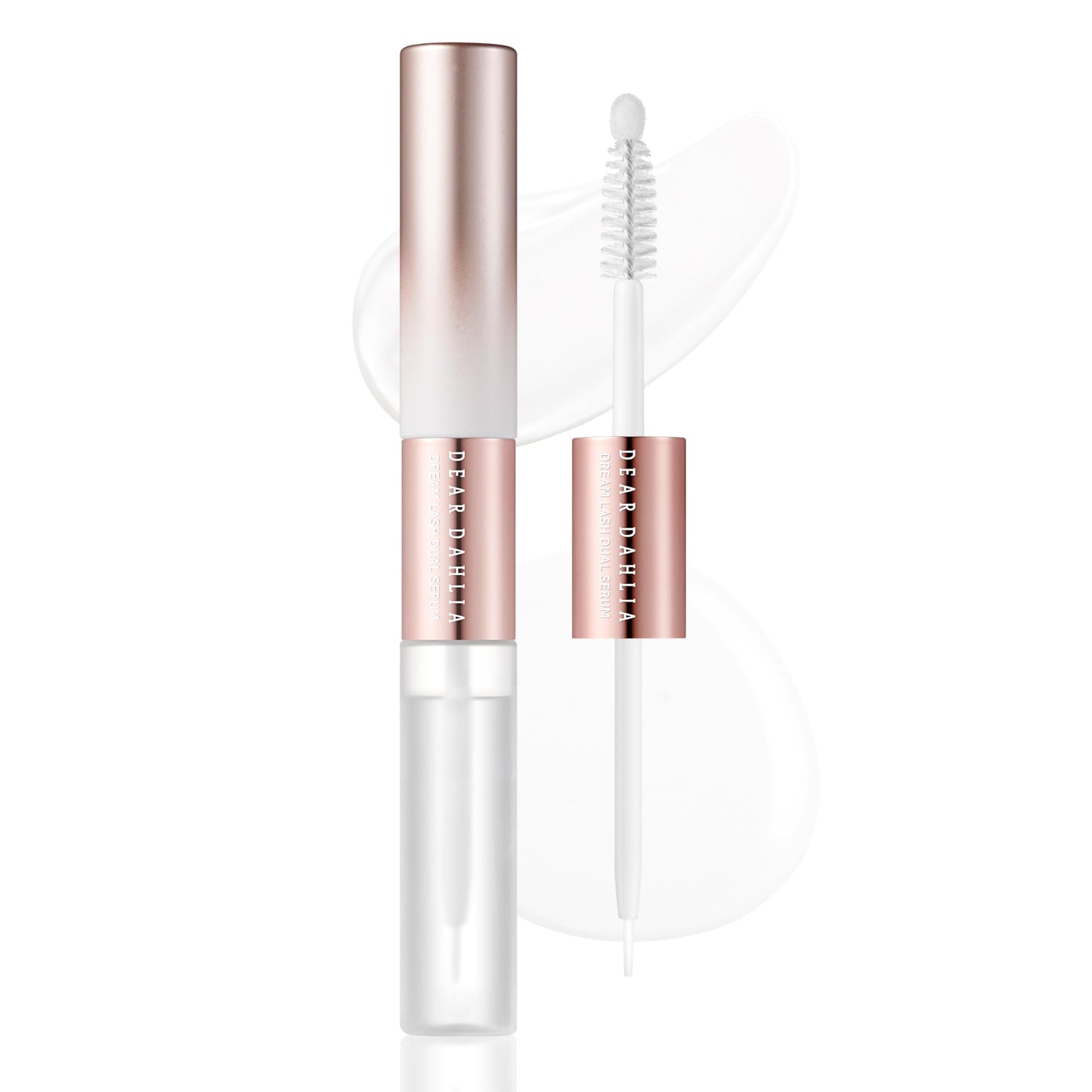 DEAR DAHLIA Dream Lash Dual Serum, 9mL - Premium Eyelash Enhancer for Longer, Fuller, Thicker Lashes. Non-Irritating Formula, Hydrating & Healthy-Looking, Easy Application