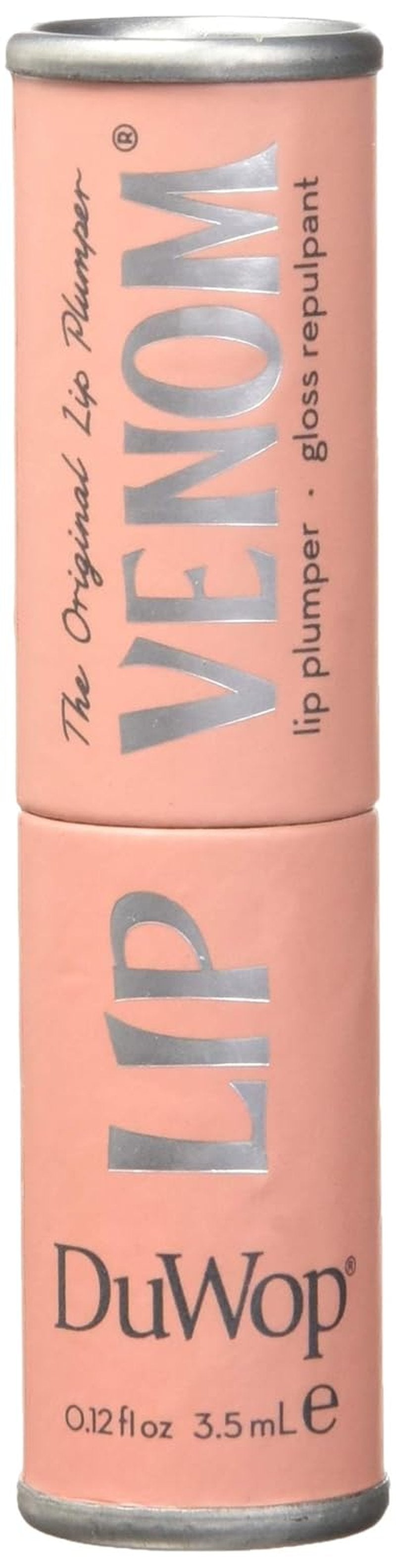 DuWop Cosmetics Lip Venom | Pink Lip Plumping Gloss for Hydration & Volume (1-Pack)