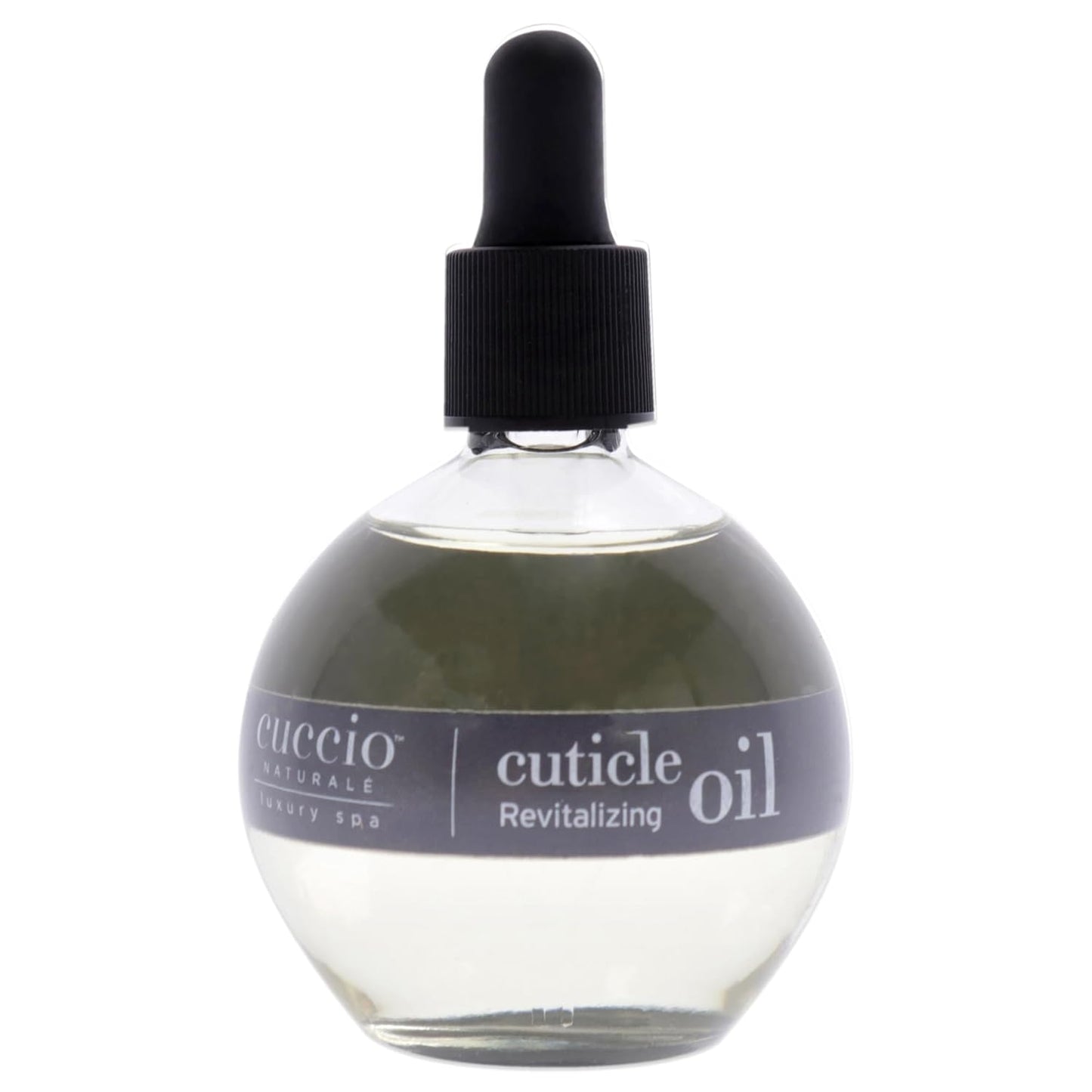 Cuccio Naturale Revitalizing Hydrating Cuticle Oil - Repair Damaged Skin & Nails - Vanilla Bean & Sugar - 2.5 Oz (Pack of 2)