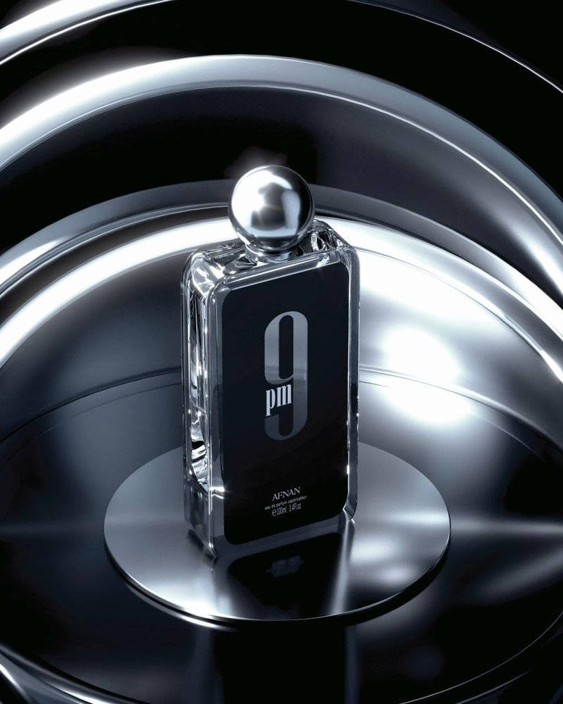 Afnan 9 PM Eau De Parfum for Men - 3.4 Fl. Oz | Long-Lasting Fragrance