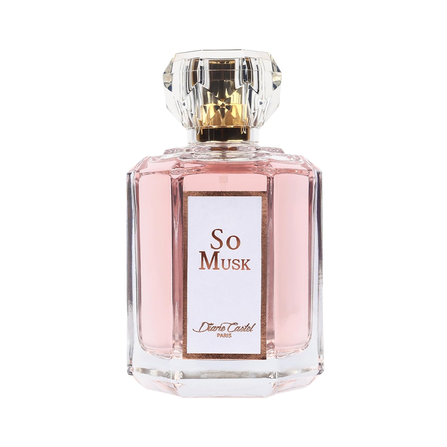 Diane Castel So Musk - Musky Floral Scent - Perfume for Women - Women Perfume with Notes of Orange Blossom, Osmanthus, Bergamot, and Musk - 3.3 oz